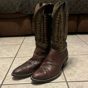 Lizard Men’s Boots Size 10.5 Brown